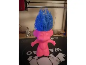 Hairy Troll Doll