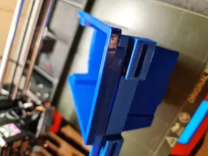 Biltema pegboard Blue small container mount