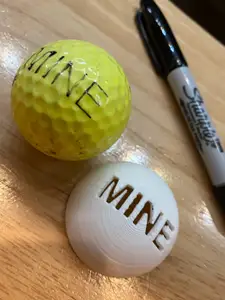 Golf Ball Marking Stencil