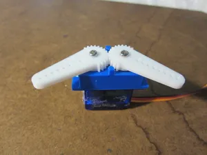 Single servo Twin arms - Remix