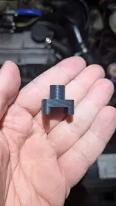 Passat B3 engine wiring clamp holders