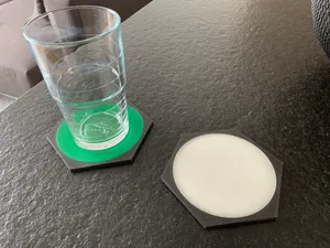 Glass coaster variant A