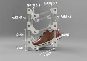 Modular Shoe Rack