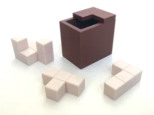Kamelle Box - Packing puzzle by Christoph Lohe