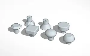 Furniture Handle - Button