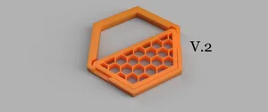 Foldable Honeycomb Phone Stand