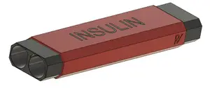 Insulin pen box
