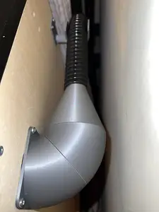 Ventilation Pipe Mount IKEALack Enclosure 80mm Fan