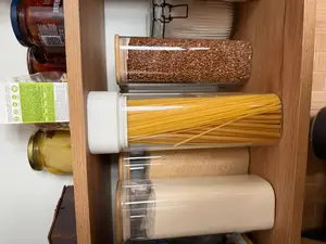 Enlarged cup for the kitchen container | Увеличенная крышка для кухонной емкости