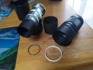 Threaded lens hoods M52, M40.5