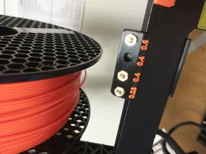 MK3 Nozzle Holder Remix with Numbers
