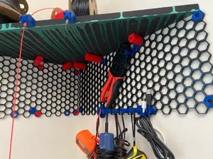 Floating Shelf Adapter for Honeycomb Storage Wall