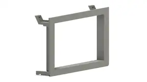 Saab 9-3 double DIN Radio mount