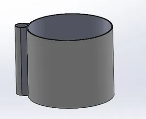 Flower pot with water reservoir