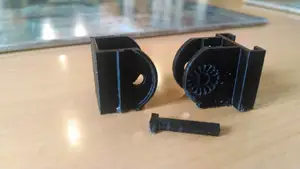 AR Drone 2.0 Camera Swivel Mount Mod - repaired