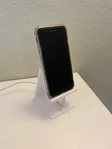 Phone Stand with Charger Hole