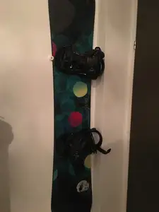 Snowboard wall holder