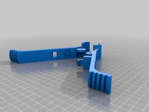 Pellet Pod - Clamp on bipod for air guns with 16mm barrel