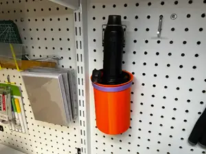Peg Board Canister/Cup Holder