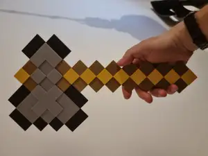 Minecraft Axe - BIG SIZE - 32 cm