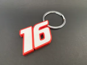 Ferrari Leclerc Keychain - F1 / Formula 1