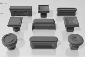 Knobs and handles for doors and drawers 2.edition
