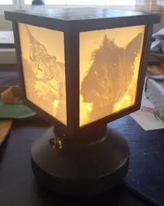Lithophane Frame for IKEA TARNABY lamp