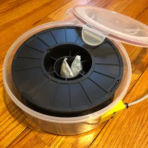 Filament Container Outlet with Bowden