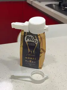 Bag Clip with Screw Cap Short