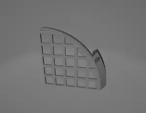 Tall speaker grill 10"