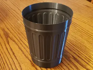 Vase Mode Trash Can