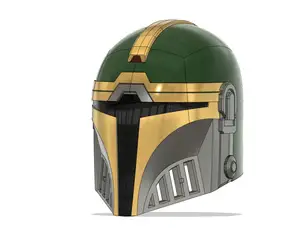 Aran Tal: Star Wars inspired Mandalorian Helmet