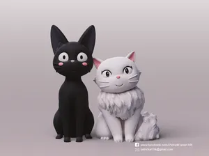 Jiji & Lily (Kiki's delivery service)