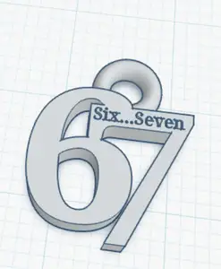 67 keychain