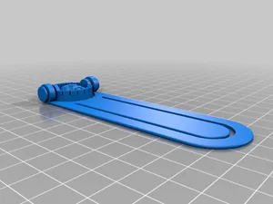 Spinning Bookmark - Year of the Tiger (and Rat) (editable .F3D included)