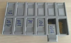 Plant seed storage box (loose seeds) / Aufbewahrungsbox für Pflanzensamen (lose Samen)