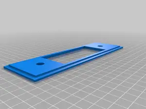 Vintage VW Beetle car radio frame fascia
