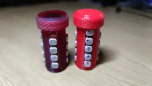 RC Car Pill Holder with screw cap