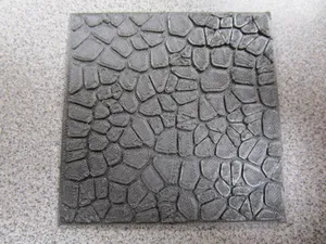 Stone stamps for clay or rubbing - voronoi pattern