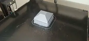 Railing plug Square