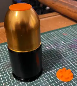 Airsoft 40mm grenade cap