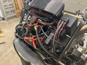 Mounting plate cockpit for Africa Twin XRV 750 RD07