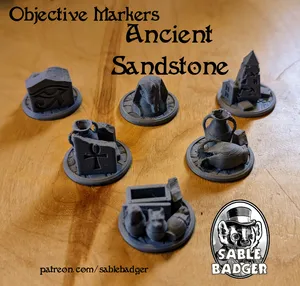 Objective Markers - Egyptian or Ancient Sandstone