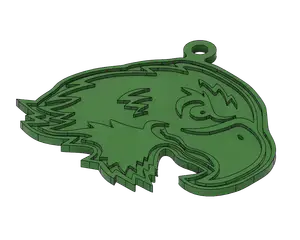 Eagle Keychain EMU