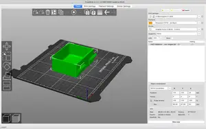 Prusa MK3 - Smaller SideBoxes for some Tools - fits under bed in the back