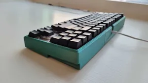 The Teamwolf Special (Rear Side Cutouts) - A Ring Gasket Mount Case for the Teamwolf Zhuque Keyboard