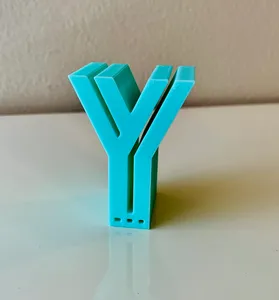 3D Alphabet - Letter Y