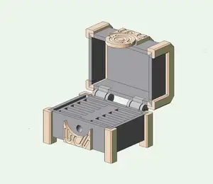 Switch Cartridge Case - Breath of the Wild Sheikah Chest
