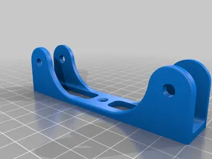 Spool Holder with Grooved Rollers