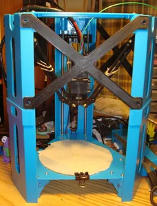 X bracing for 101 Hero 101hero cheap delta printer